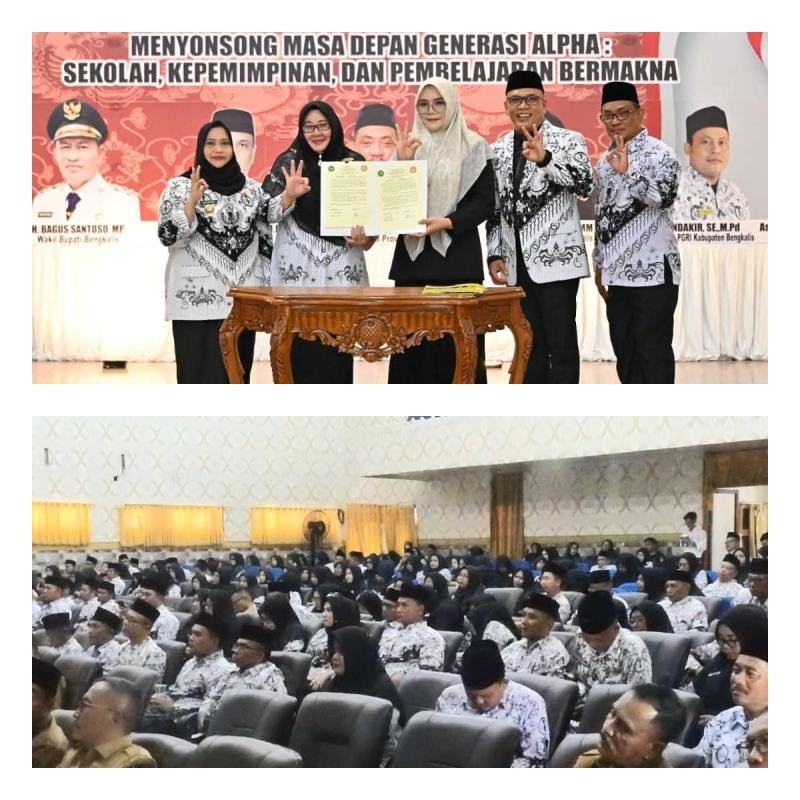 Guru Bengkalis Didorong Jadi Motor Inovasi Pendidikan Melalui Seminar Menyongsong Masa Depan Generasi Alpha